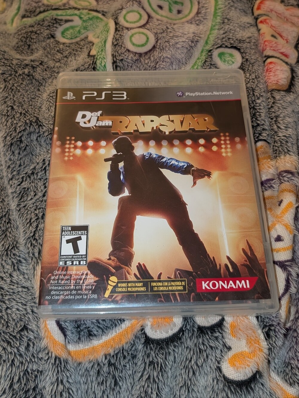 DJ Hero: Rapstar (PS3) - Black/Gold Game Case
